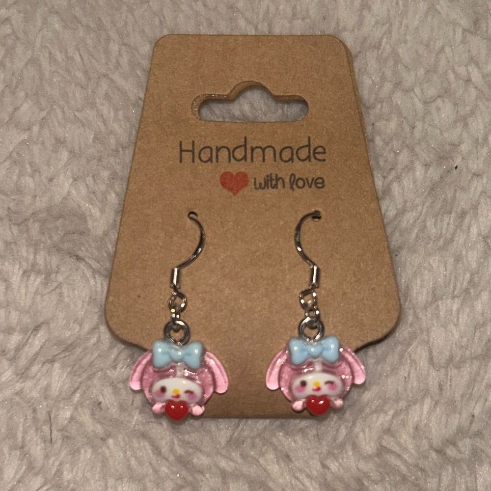 My melody handmade earrings